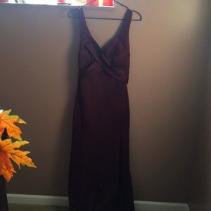 Burgundy Formal Dress